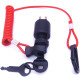 Ignition Switch & Key Assembly with Lanyard for OMC Johnson Evinrude 40-200HP Outboard Motor - 5005801 - JSP